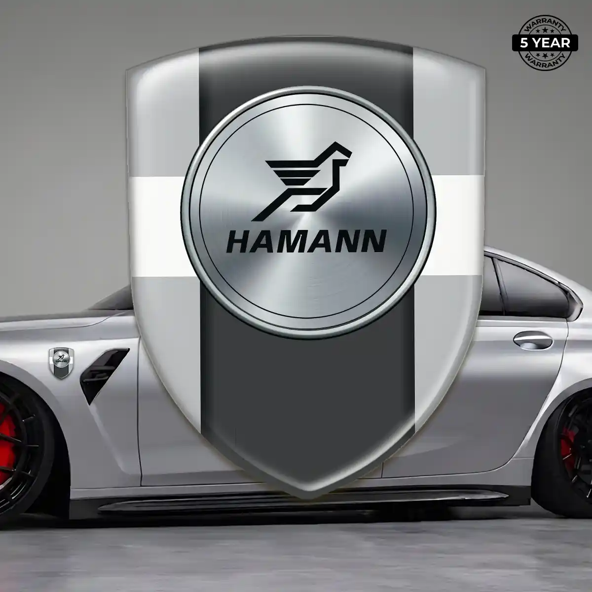 Hamman Car Emblem Sticker Interior Luxe