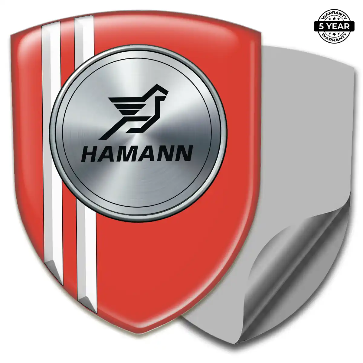Hamman Car Emblem Sticker Refined Design