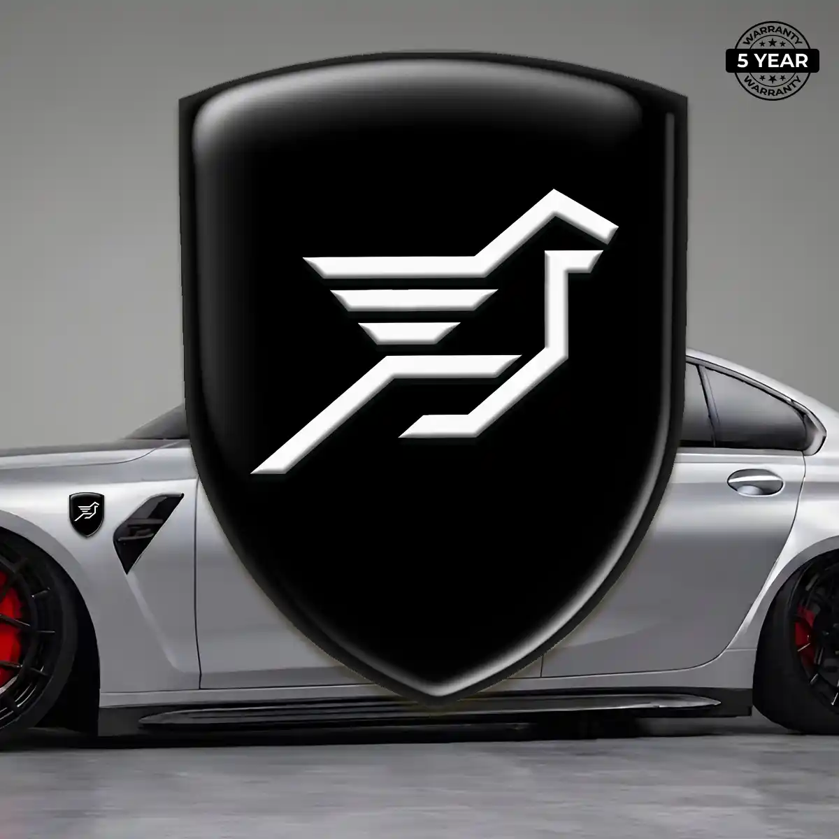 Hamman Car Emblem Sticker Resin Elite