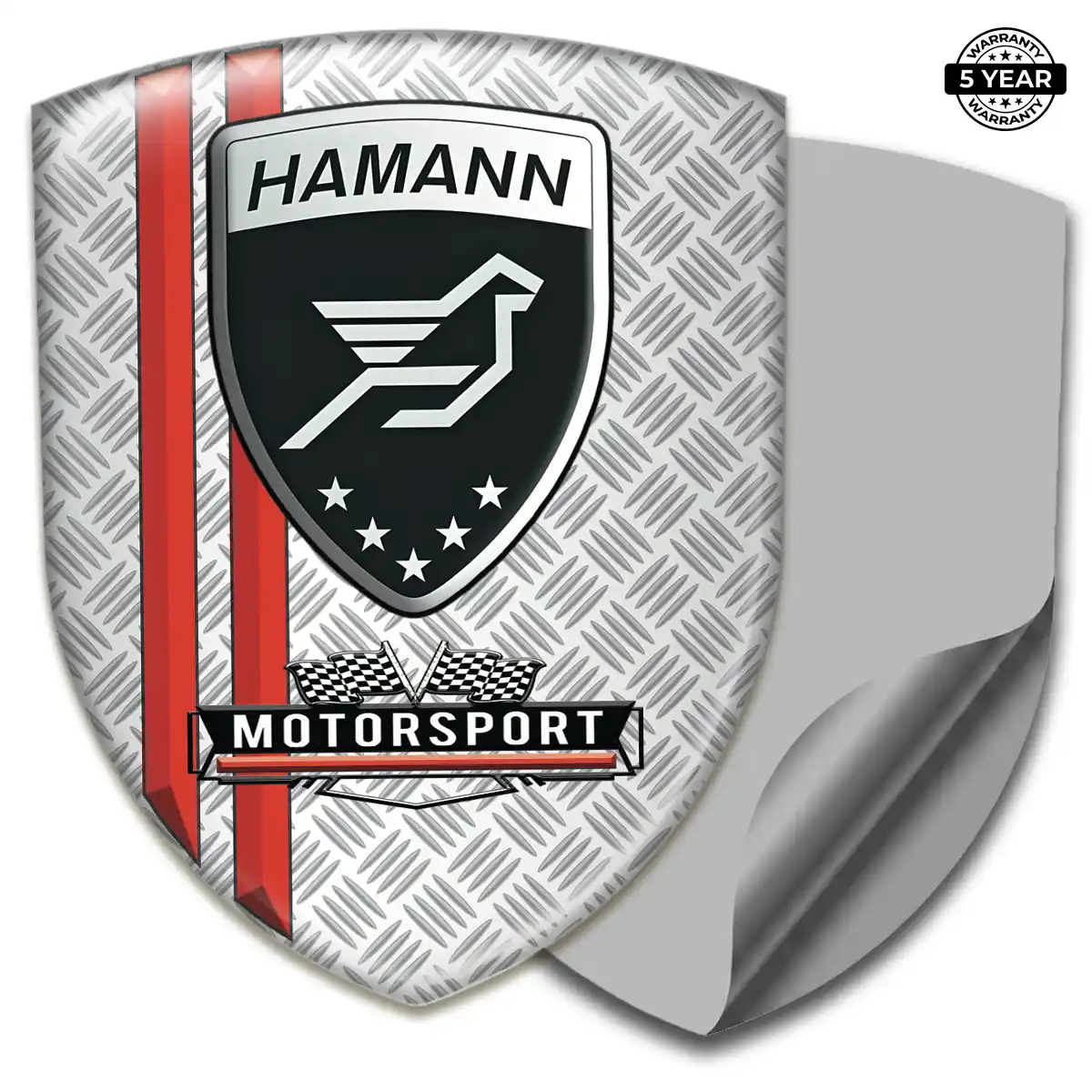 Hamman Car Emblem Sticker Signature Grade