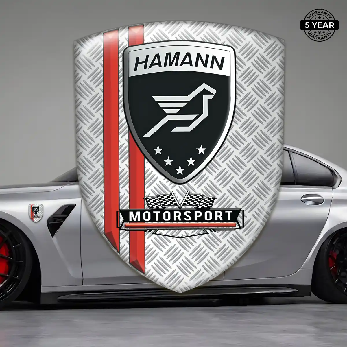 Hamman Car Emblem Sticker Signature Grade