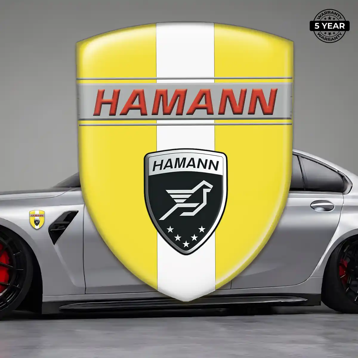 Hamman Car Logo Decal Deluxe Edition