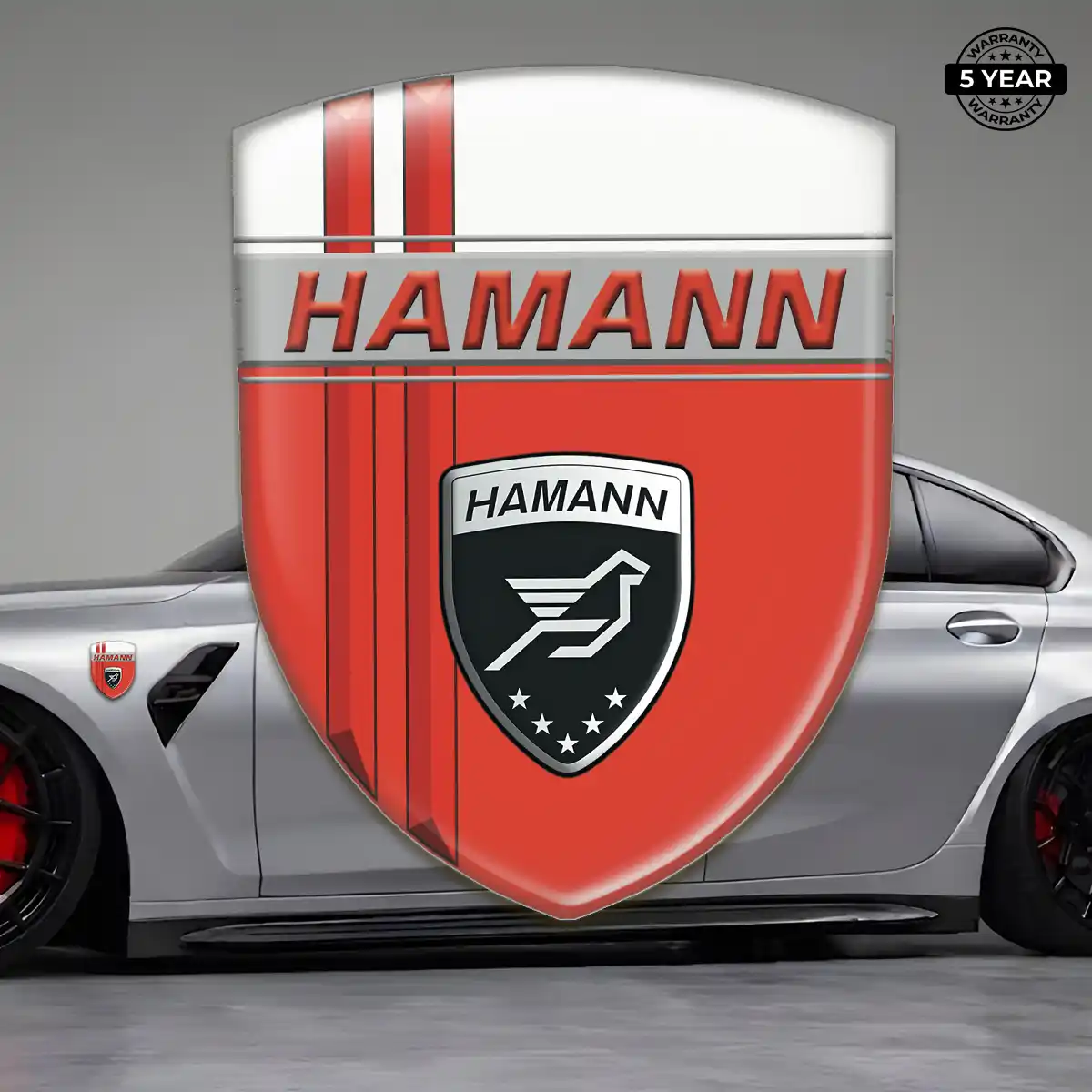 Hamman Car Logo Decal Elite Finish