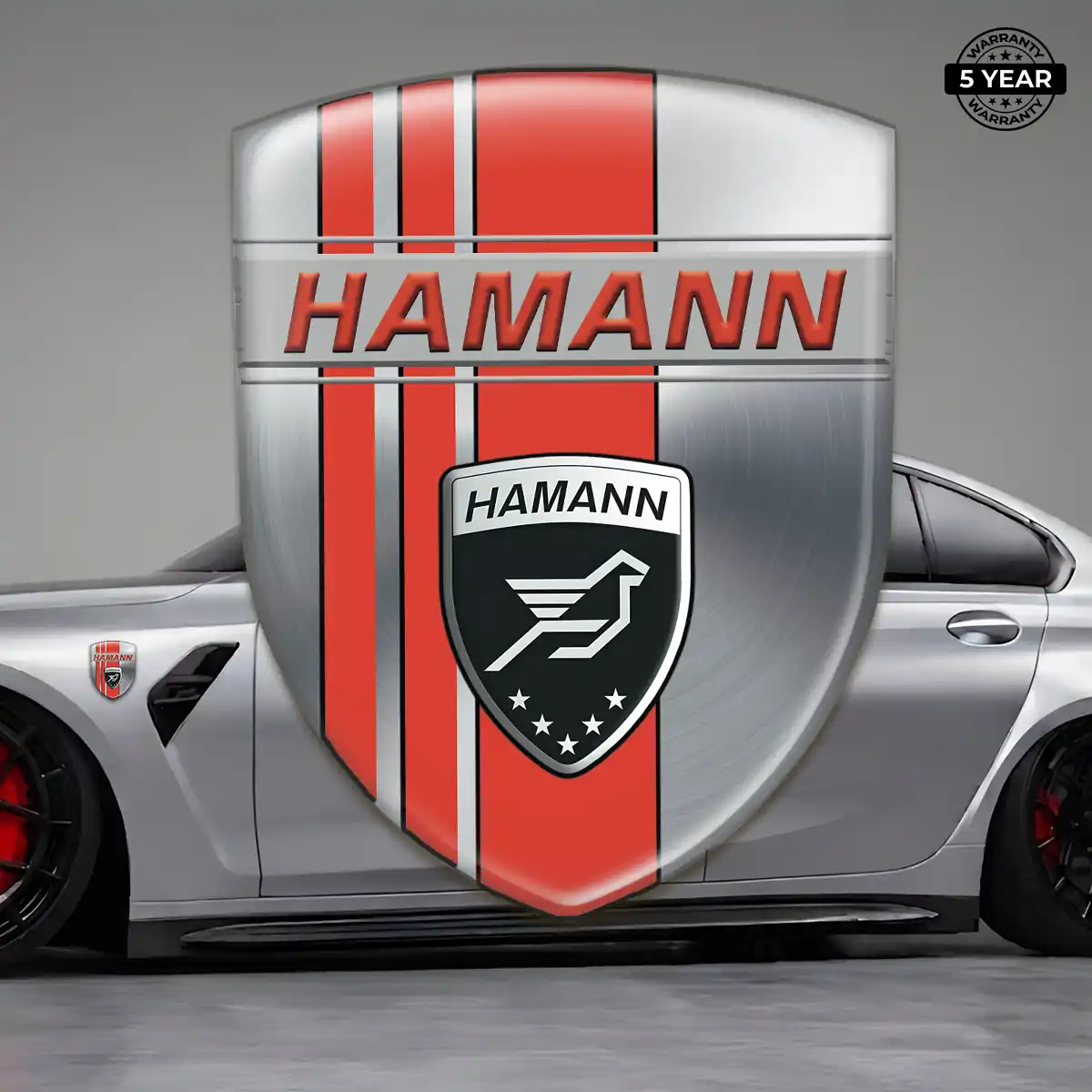 Hamman Car Logo Decal Exclusive Series