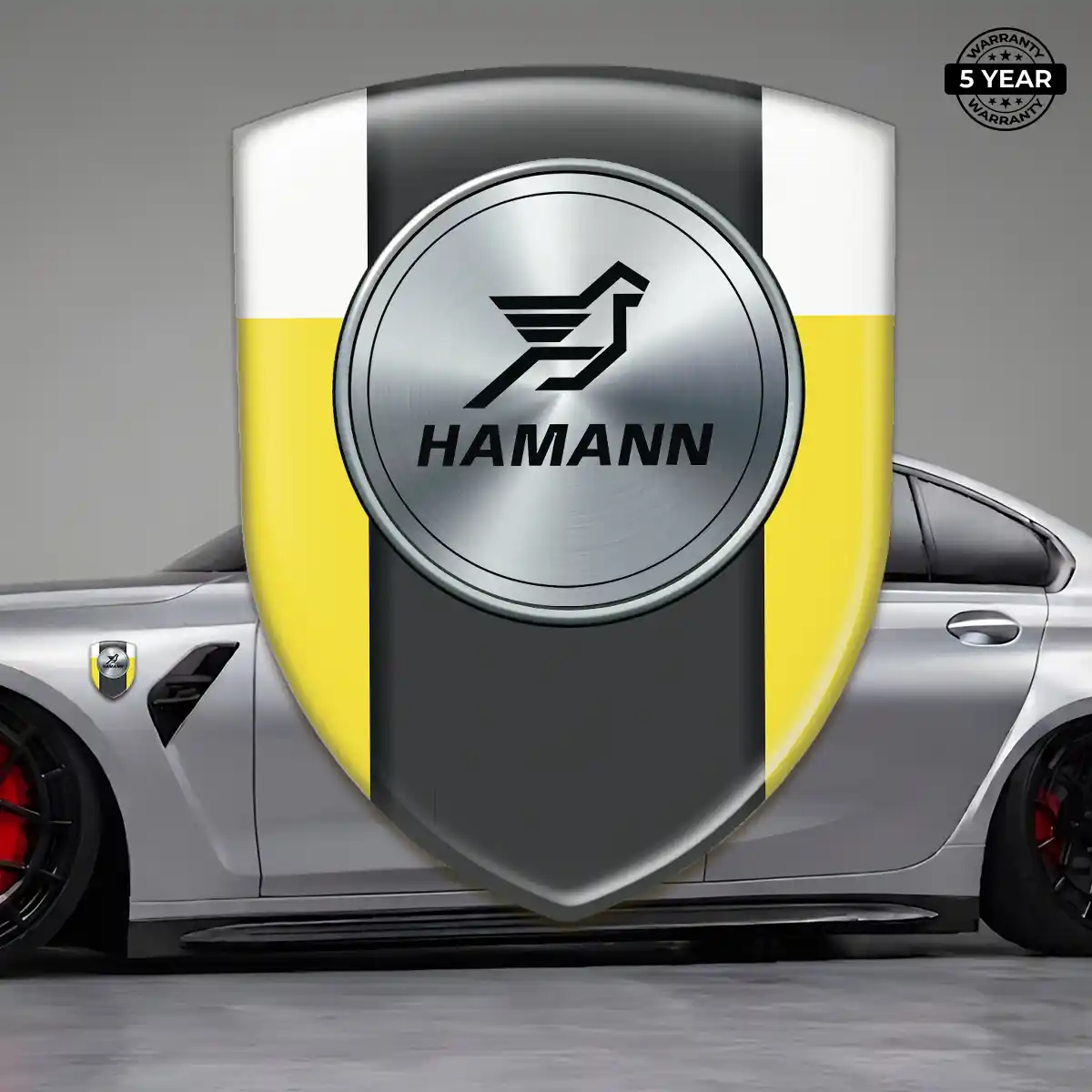 Hamman Car Logo Decal Interior Elegance