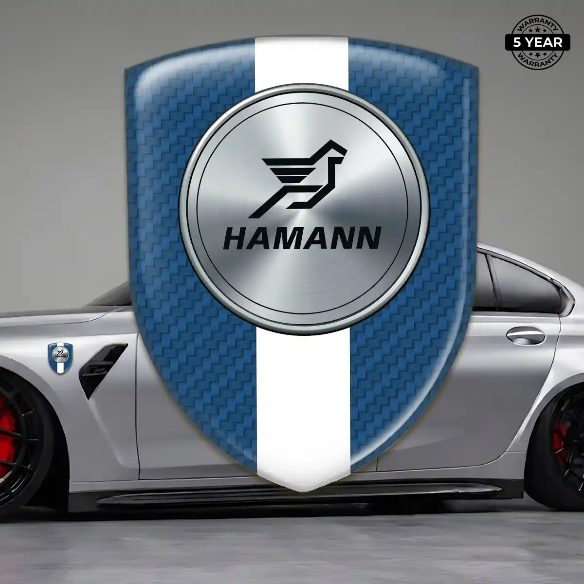 Hamman Car Logo Decal Interior Luxe