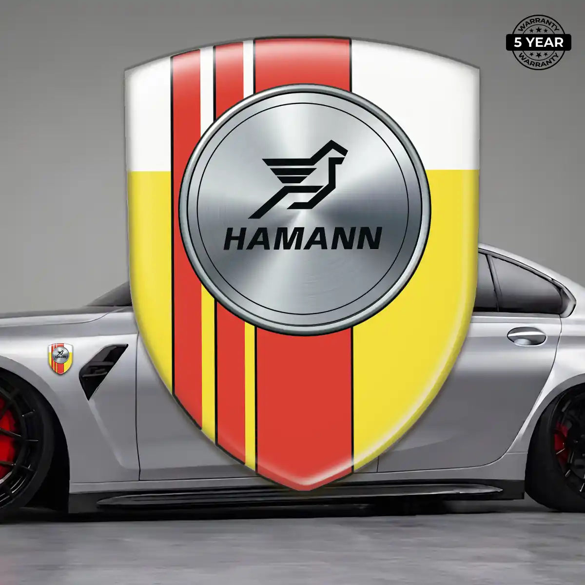 Hamman Car Logo Decal Premium Dome