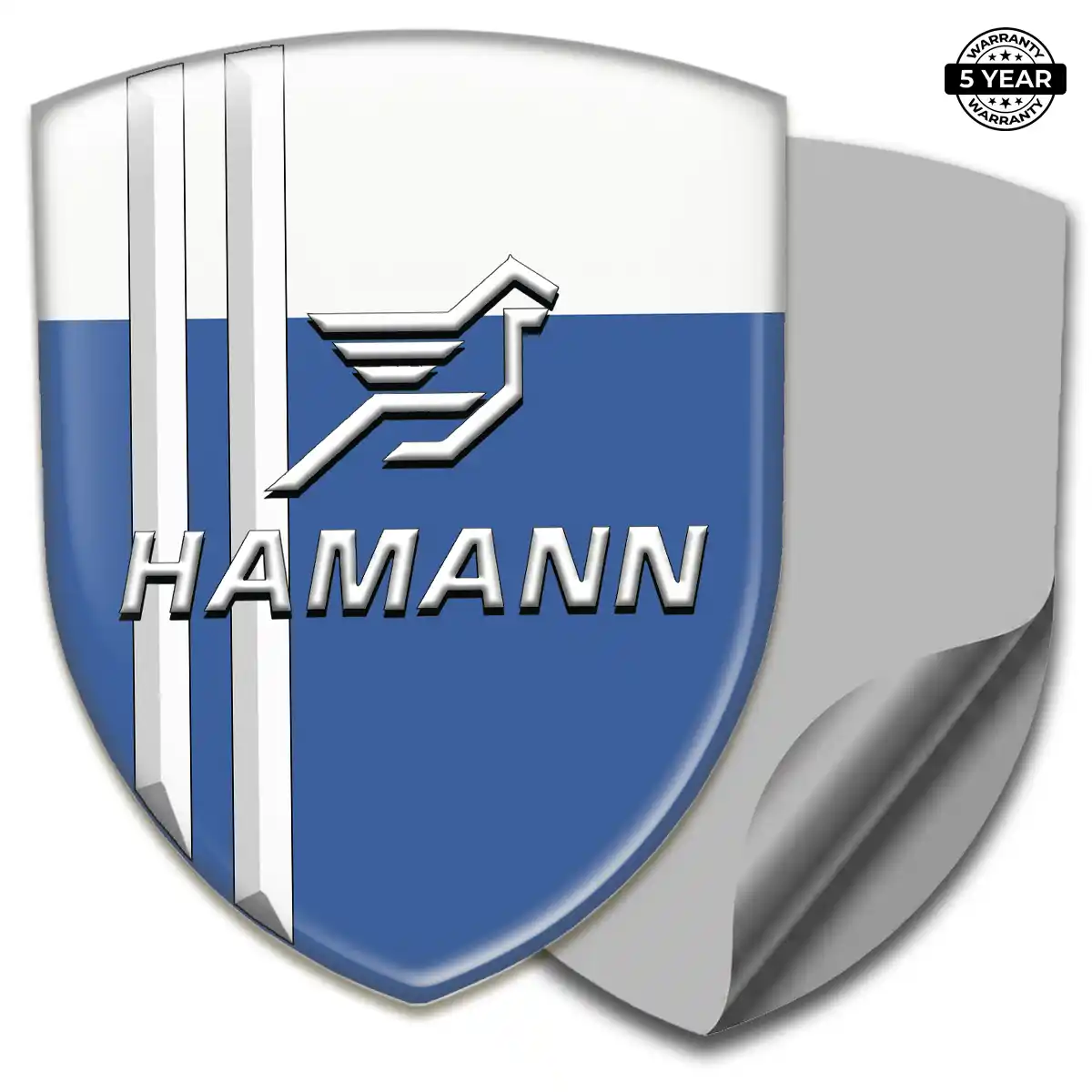 Hamman Car Logo Decal Refined Design