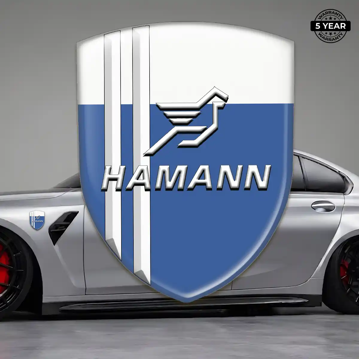 Hamman Car Logo Decal Refined Design