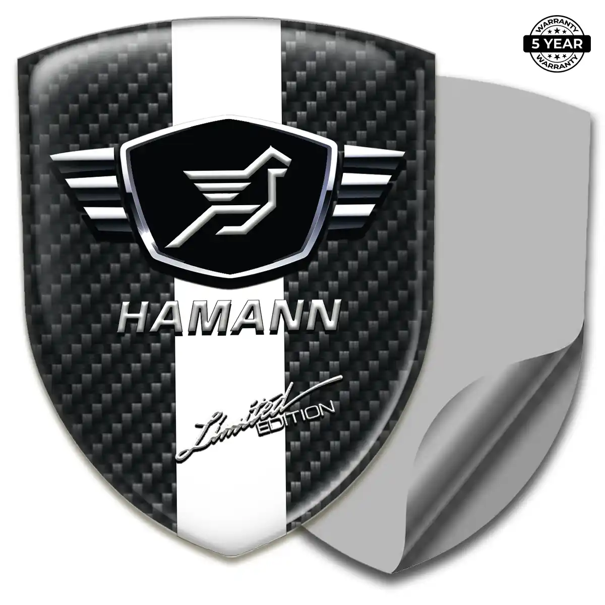 Hamman Car Logo Decal Resin Elite