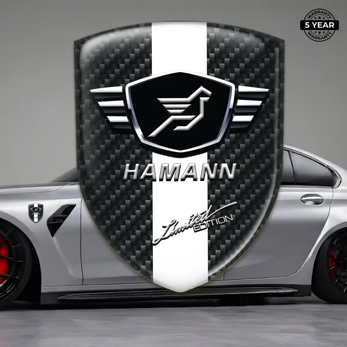 Hamman Car Logo Decal Resin Elite