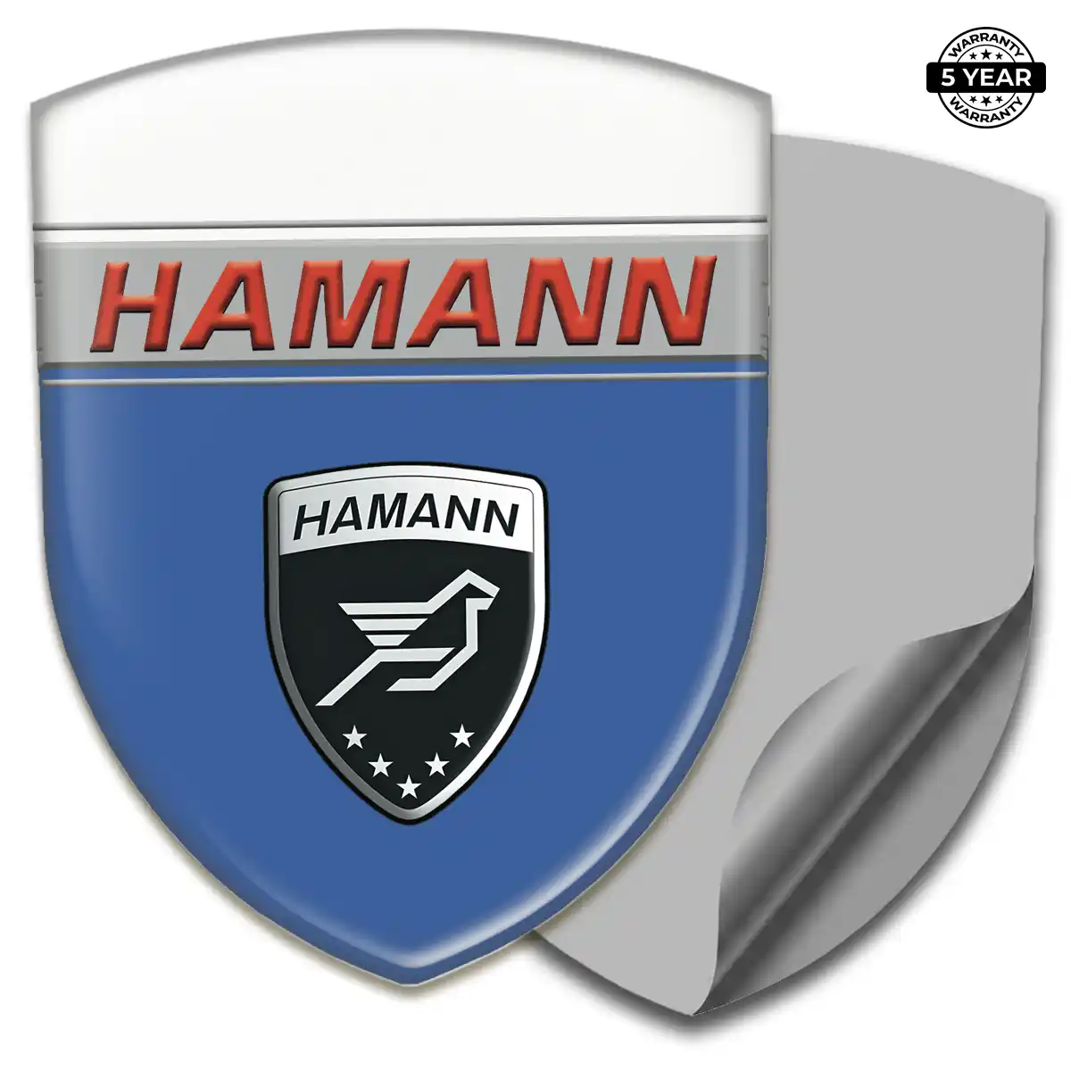 Hamman Car Logo Decal Resin Luxe