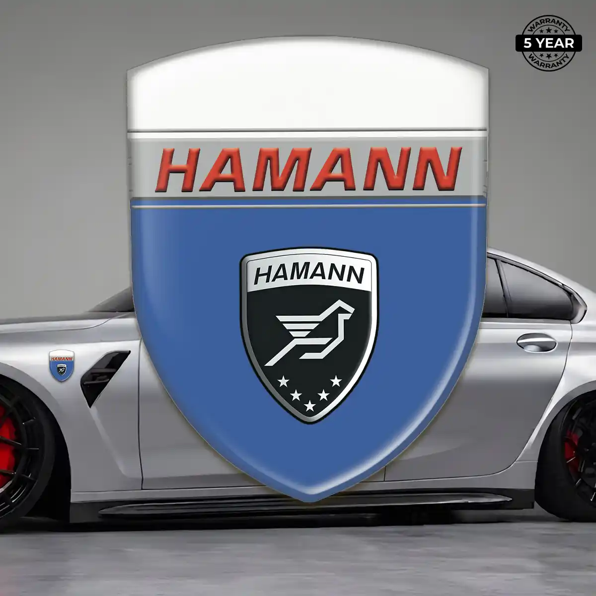 Hamman Car Logo Decal Resin Luxe