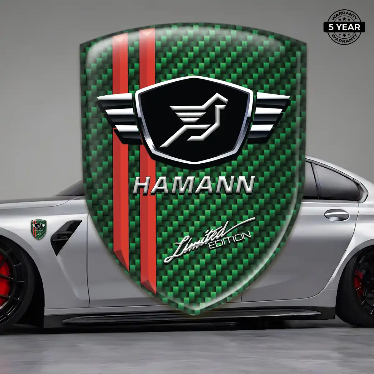 Hamman Car Logo Decal Signature Grade