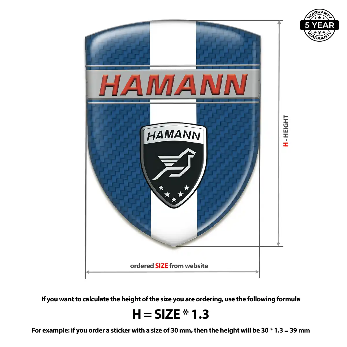 Hamman Crest Emblem Auto Tuning