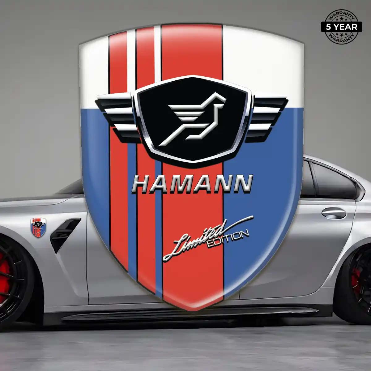 Hamman Crest Emblem Exterior Luxe