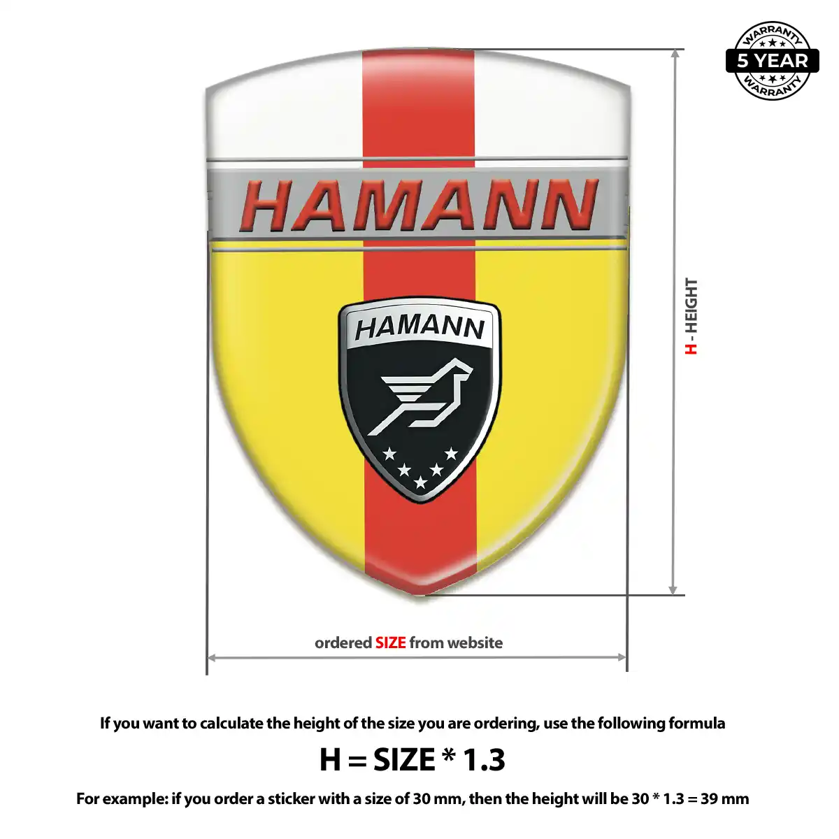 Hamman Crest Emblem Interior Luxe