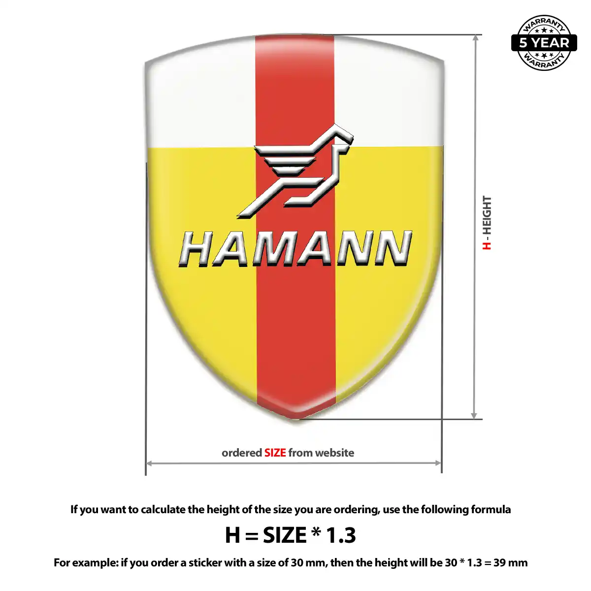 Hamman Crest Emblem Opulent Line