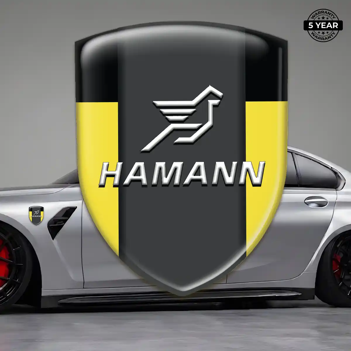 Hamman Crest Emblem Resin Luxe
