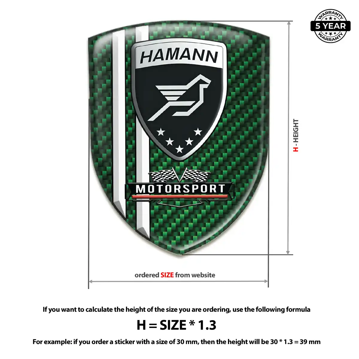 Hamman Crest Emblem Sleek Style