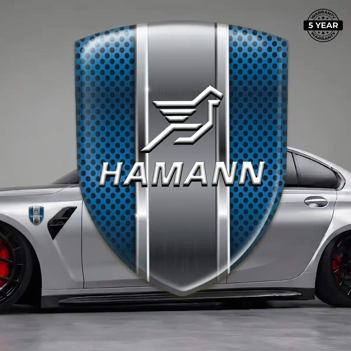 Hamman Crest Logo Emblem Cabin Style
