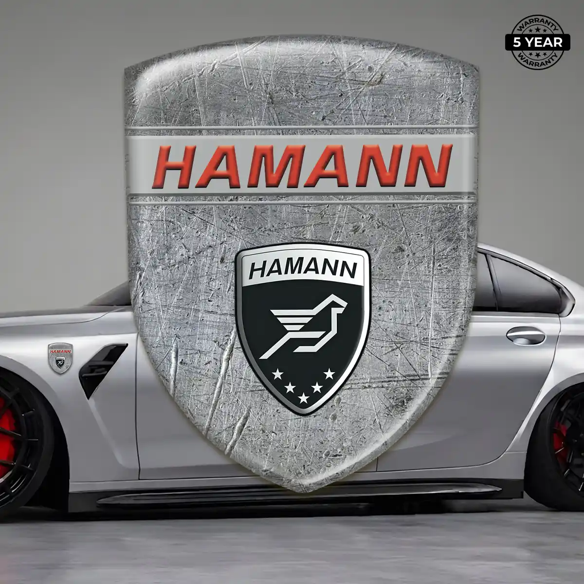 Hamman Crest Logo Emblem Exterior Luxe