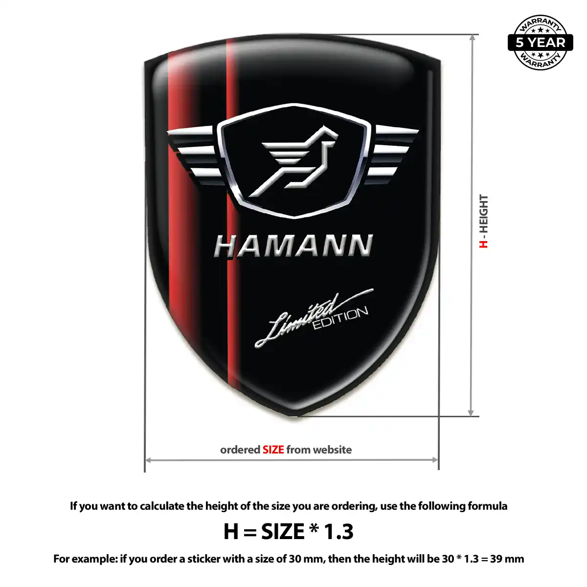 Hamman Crest Logo Emblem Opulent Line