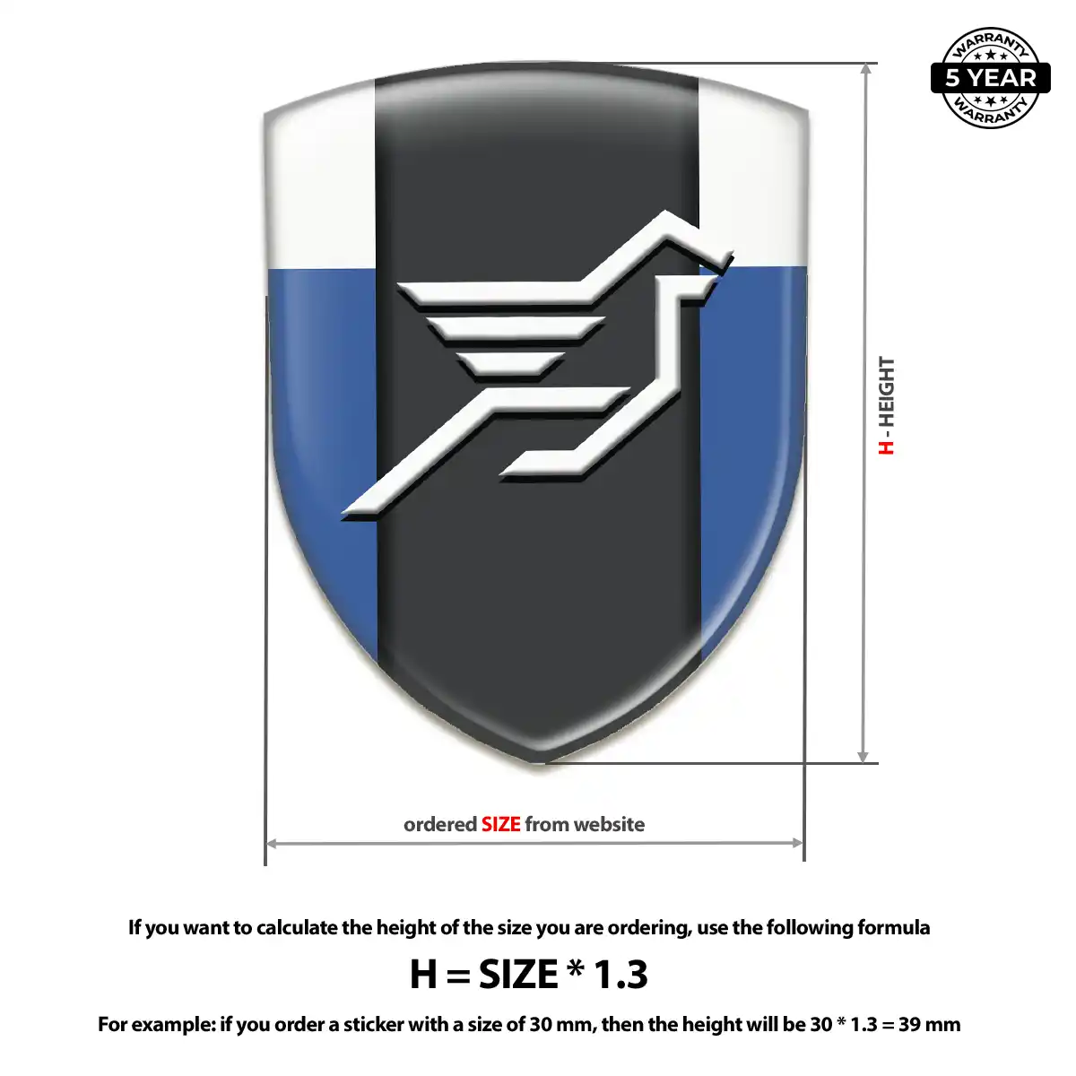 Hamman Crest Logo Emblem Premium Dome