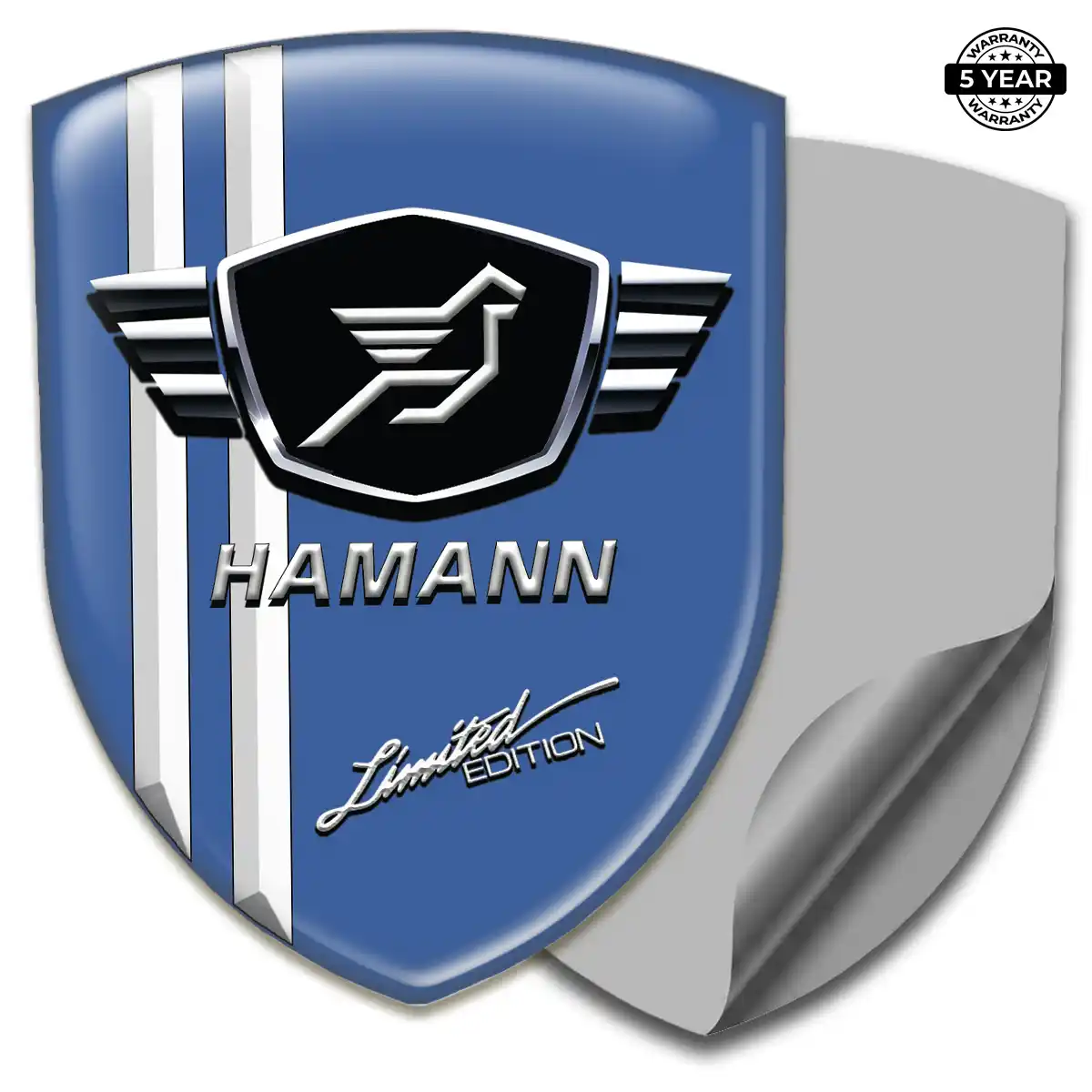 Hamman Crest Logo Emblem Refined Design