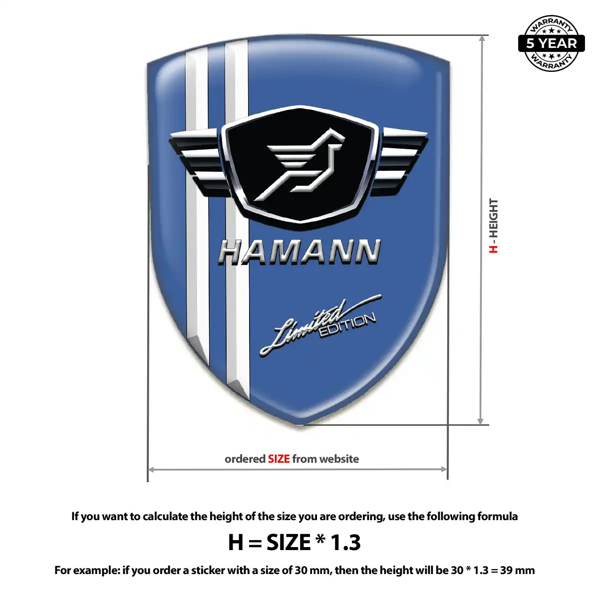 Hamman Crest Logo Emblem Refined Design