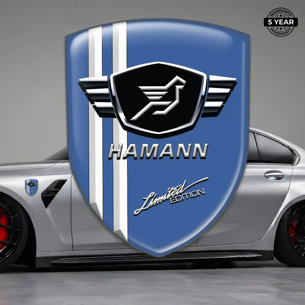 Hamman Crest Logo Emblem Refined Design
