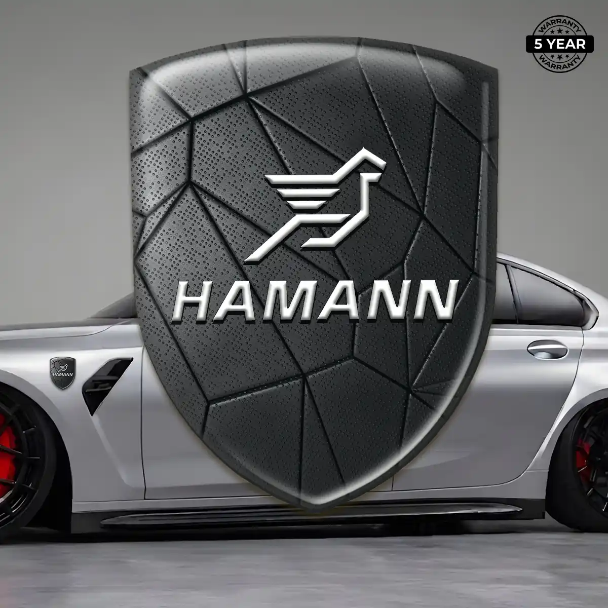 Hamman Crest Logo Emblem Resin Elite