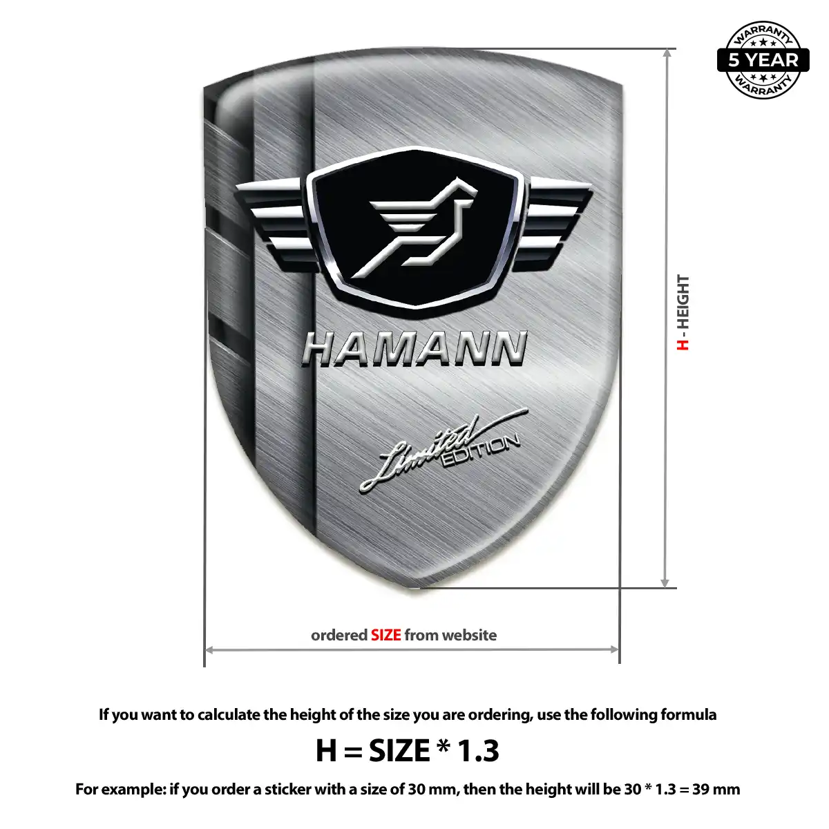 Hamman Crest Logo Emblem Sleek Style