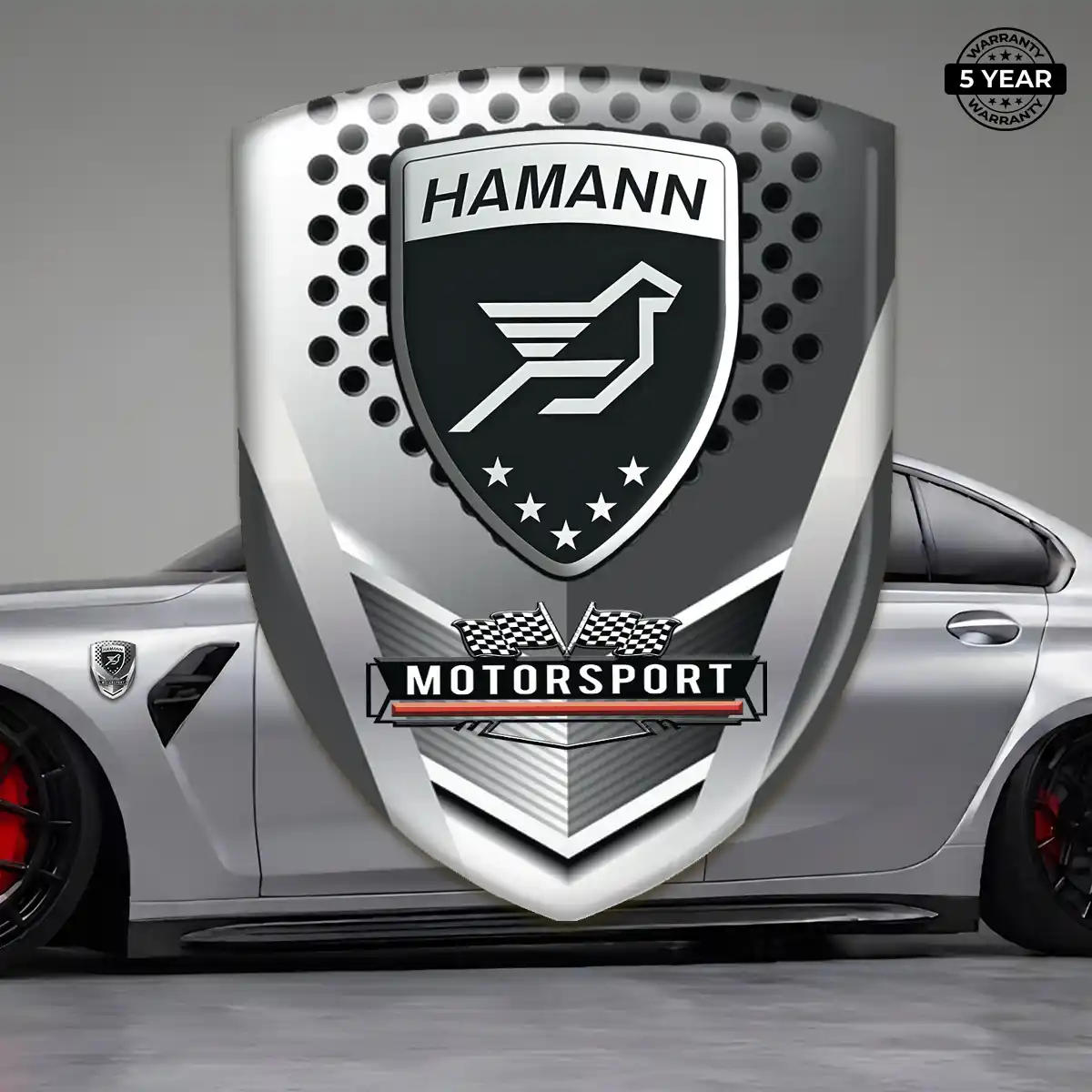Hamman Crest Logo Emblem Sport Tuning