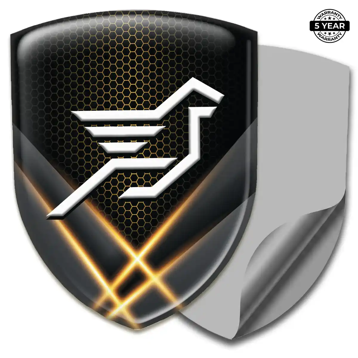 Hamman Domed Badge Elite Finish