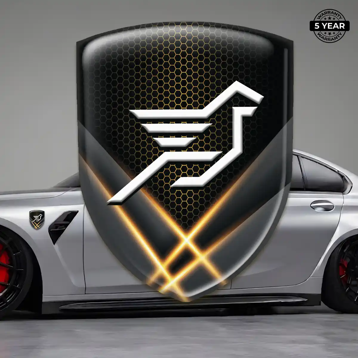 Hamman Domed Badge Elite Finish