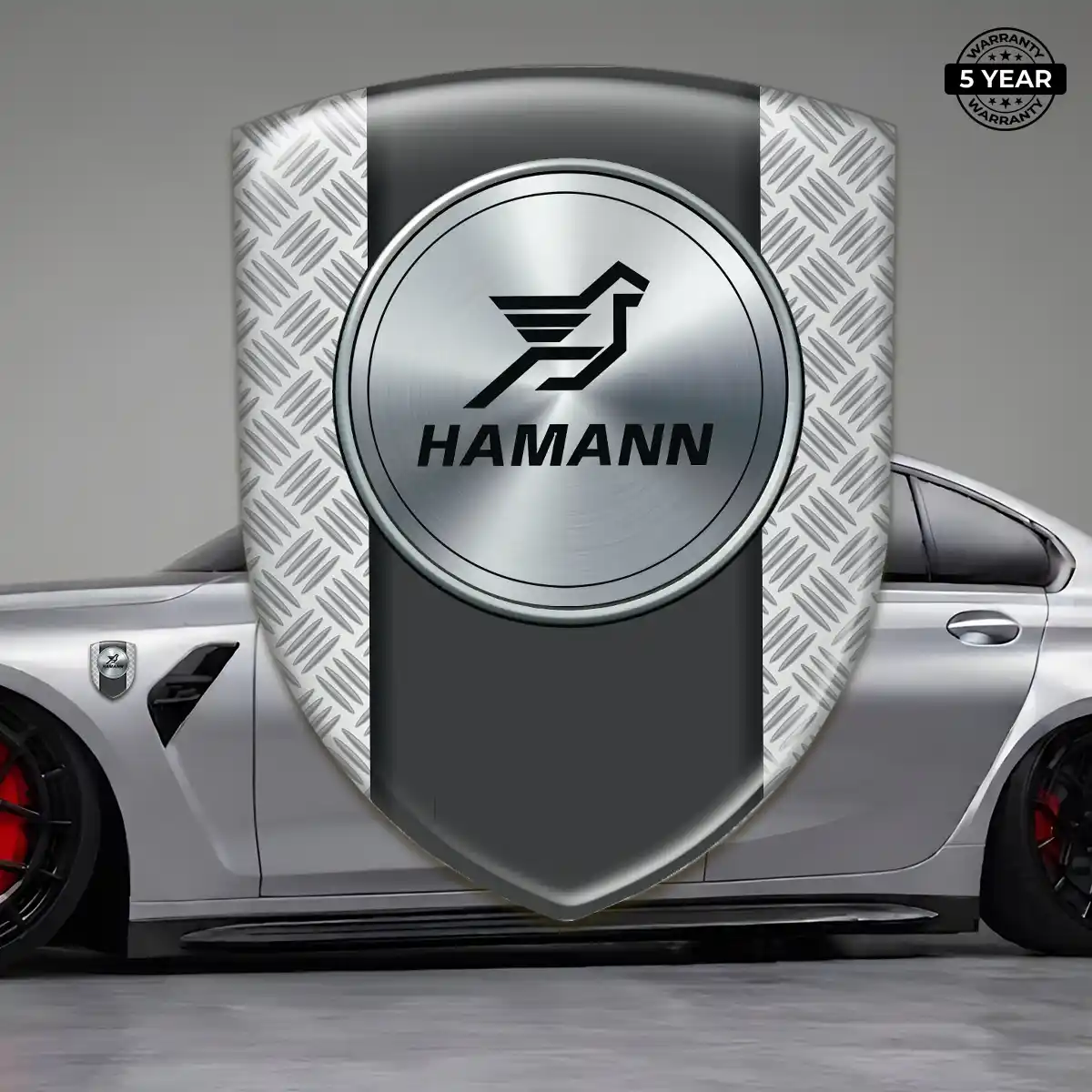 Hamman Domed Badge Interior Luxe