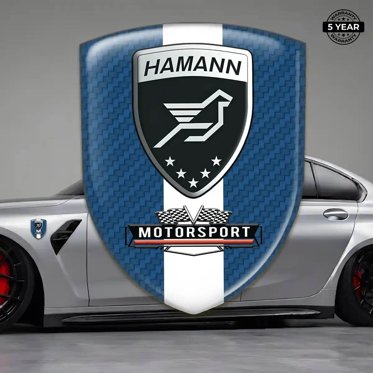 Hamman Domed Badge Performance Style