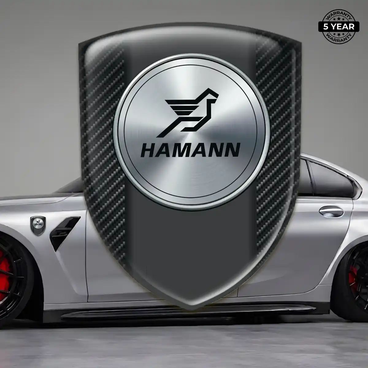 Hamman Domed Badge Resin Elite