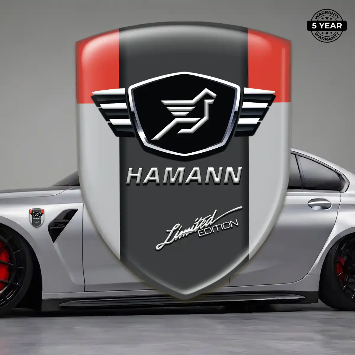 Hamman Domed Car Sticker Cabin Style