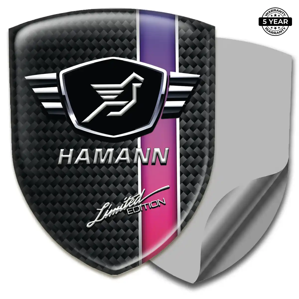 Hamman Domed Car Sticker Elite Edition