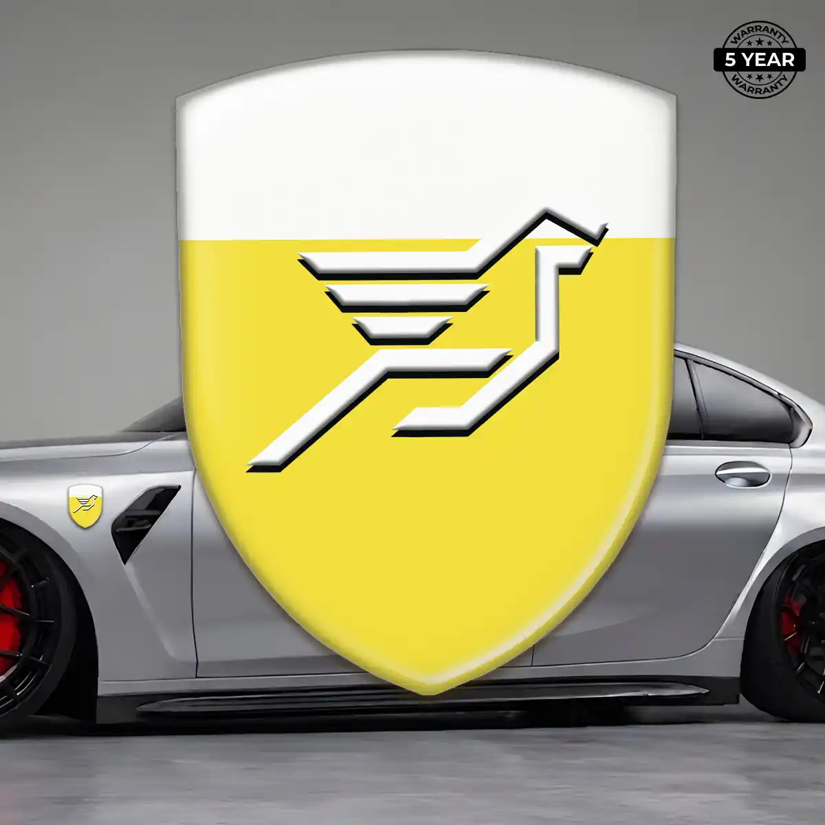 Hamman Domed Car Sticker Elite Finish