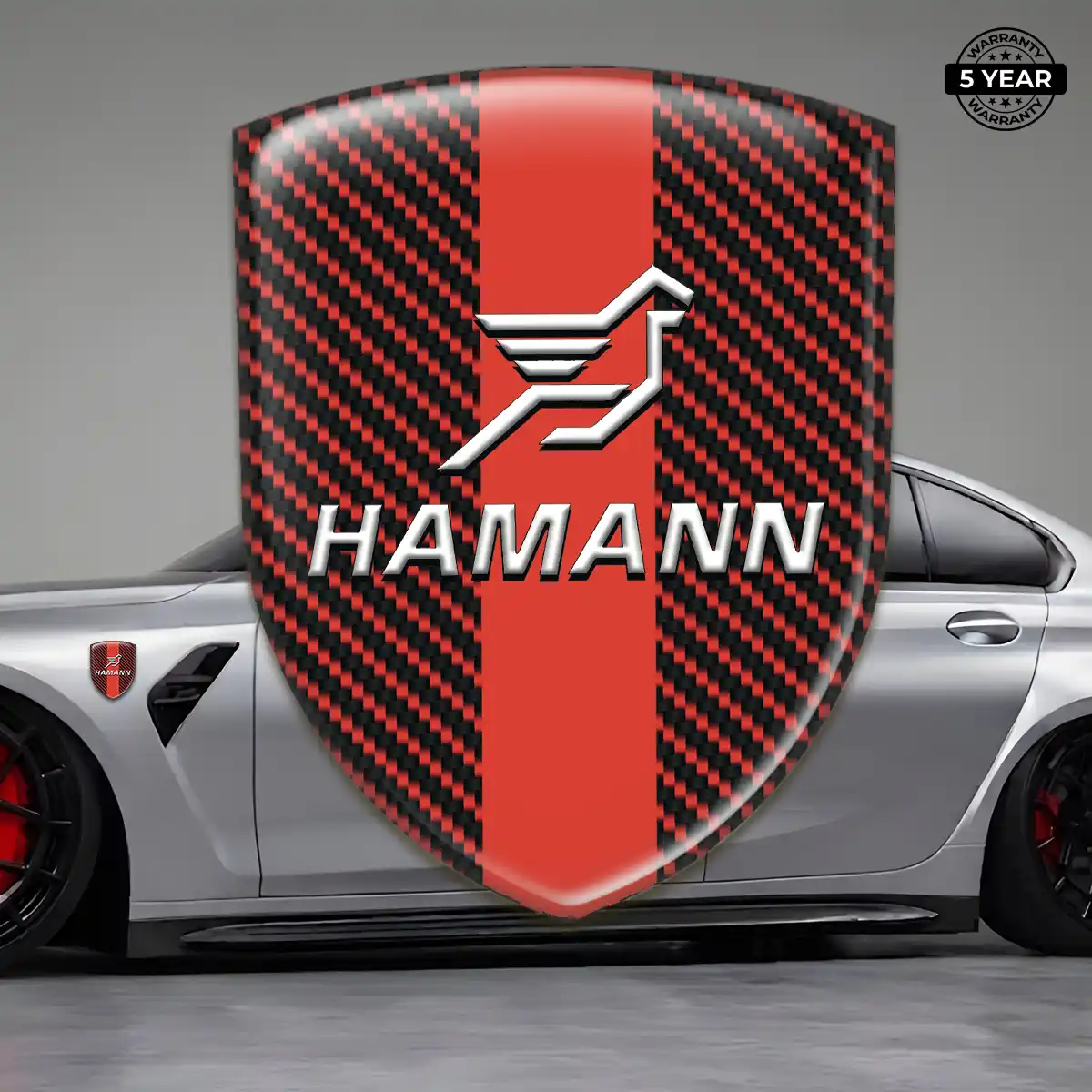 Hamman Domed Car Sticker Exclusive Series