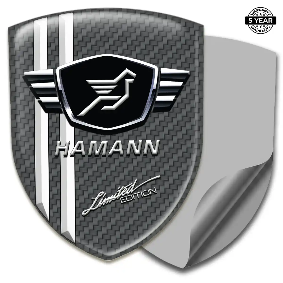 Hamman Domed Car Sticker Exterior Luxe
