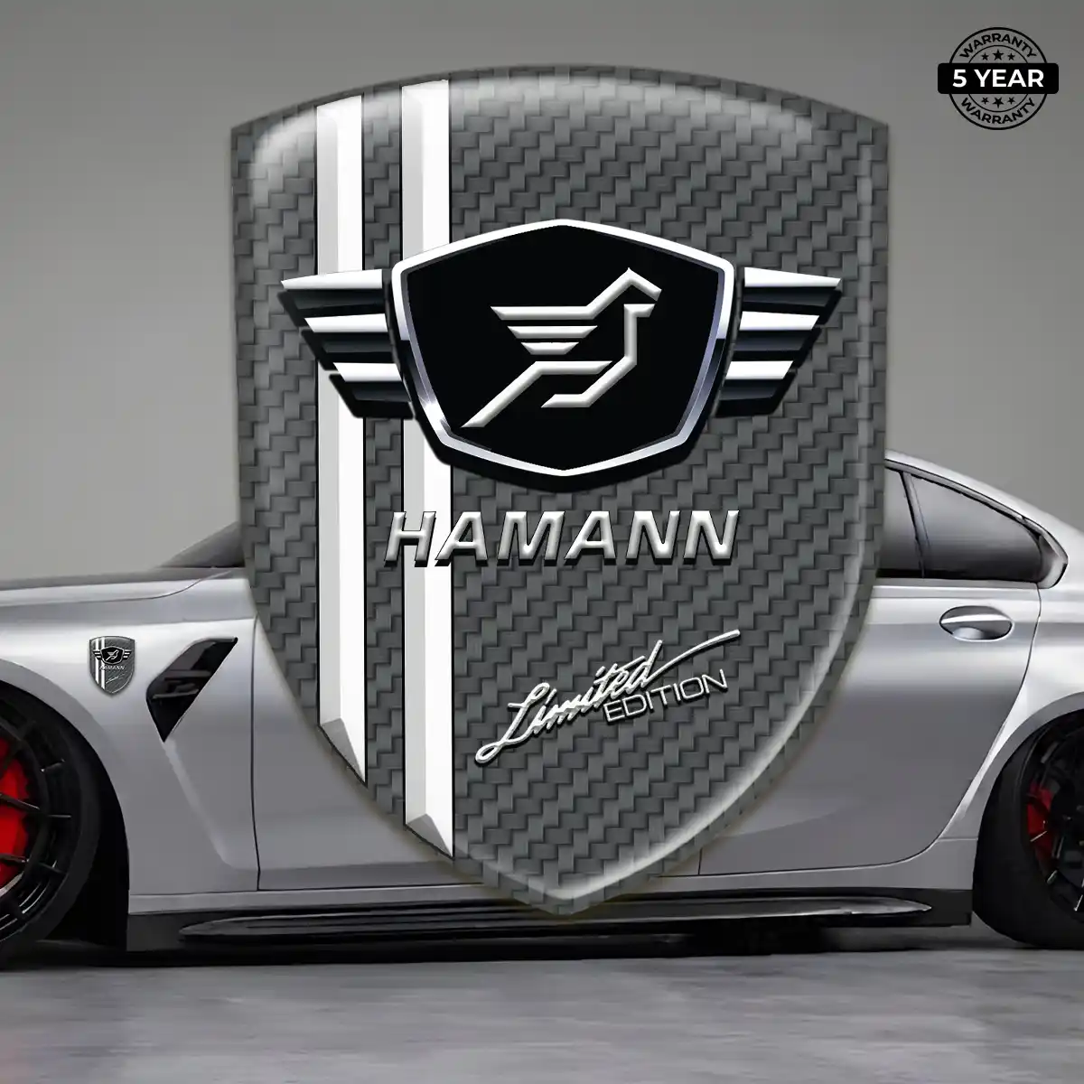 Hamman Domed Car Sticker Exterior Luxe