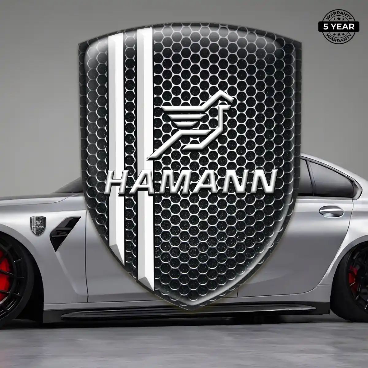 Hamman Domed Car Sticker Interior Elegance