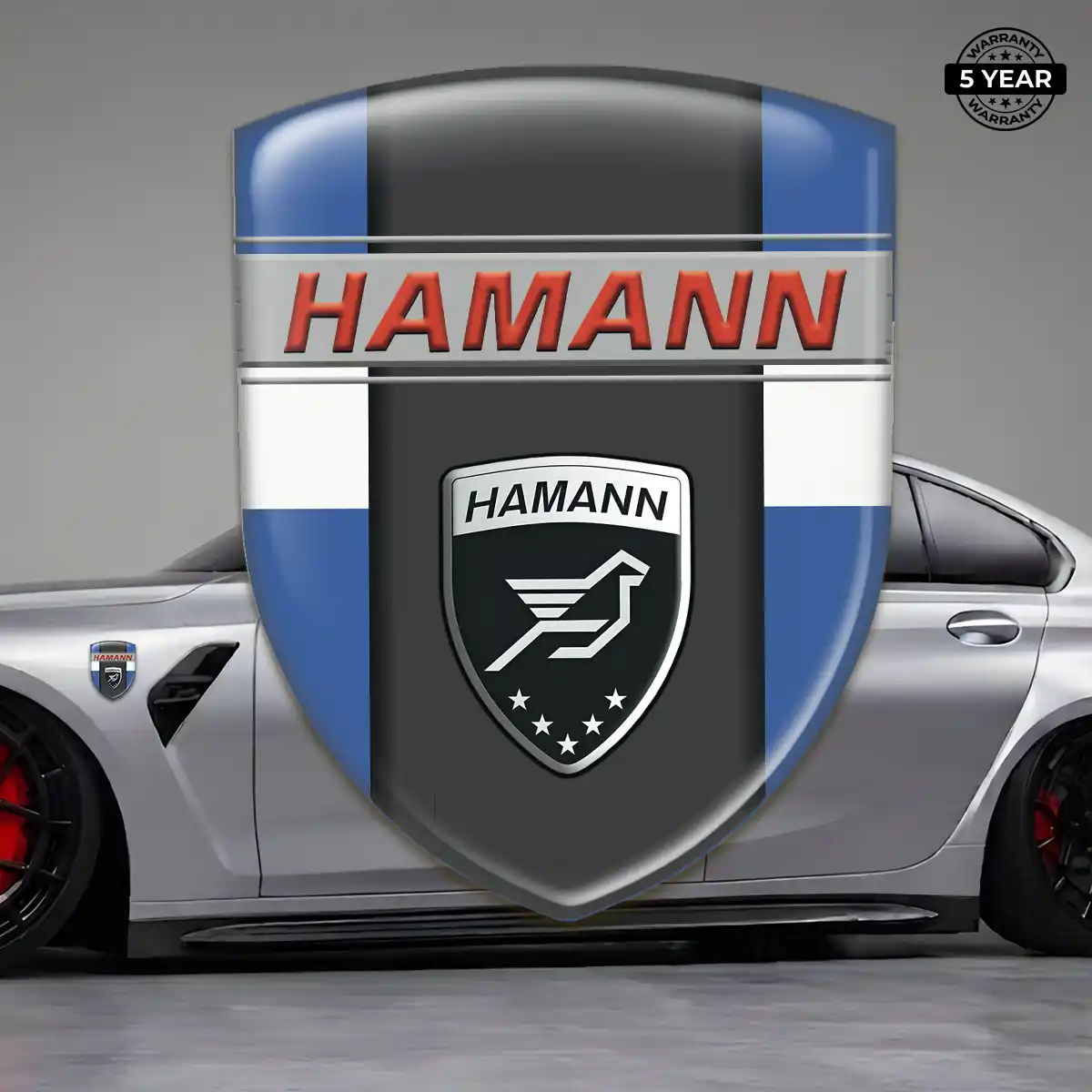 Hamman Domed Car Sticker Interior Luxe