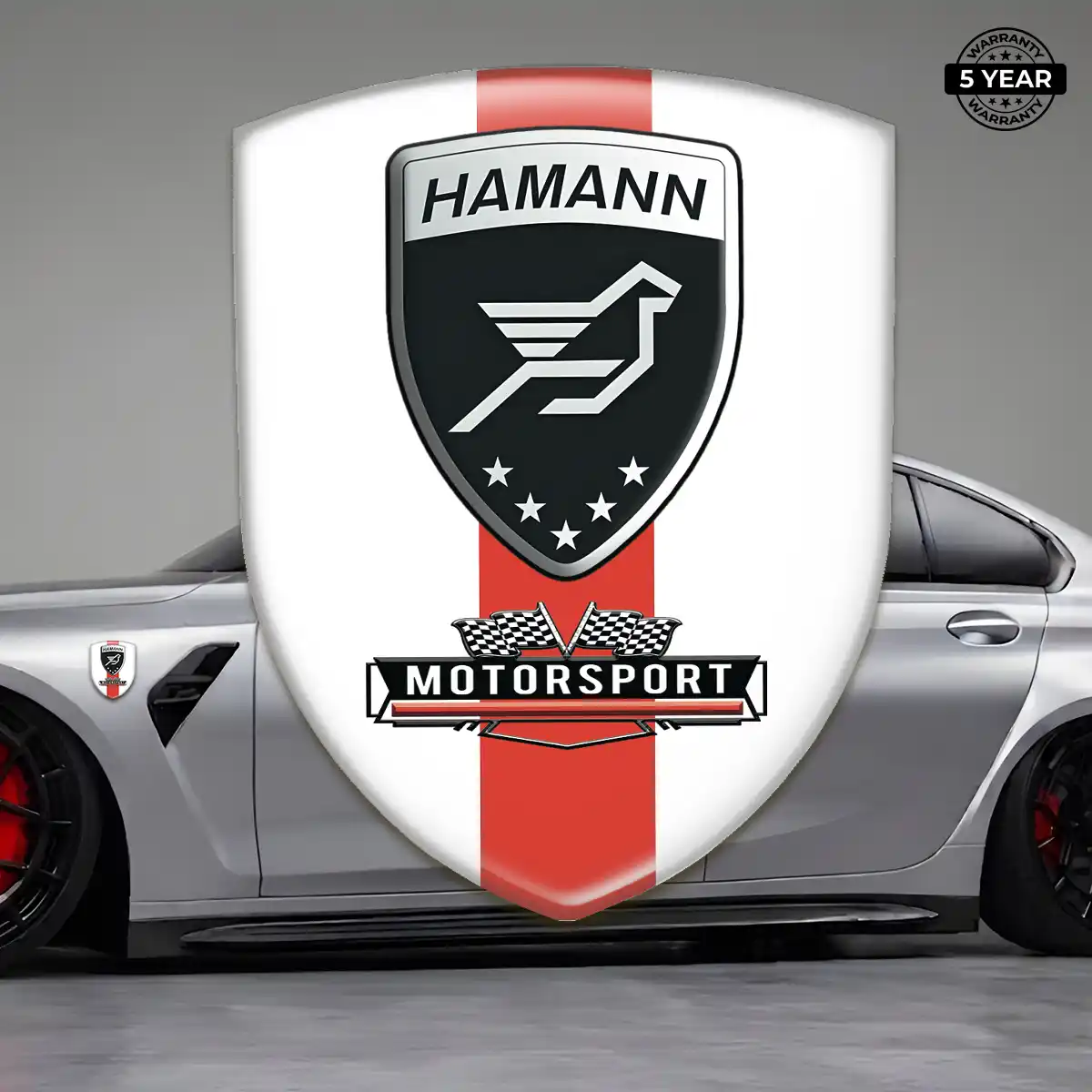 Hamman Domed Car Sticker Noble Edition