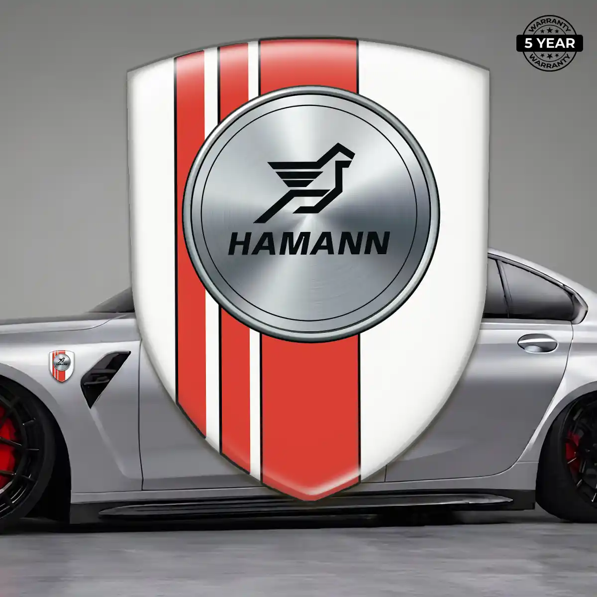 Hamman Domed Car Sticker Performance Style