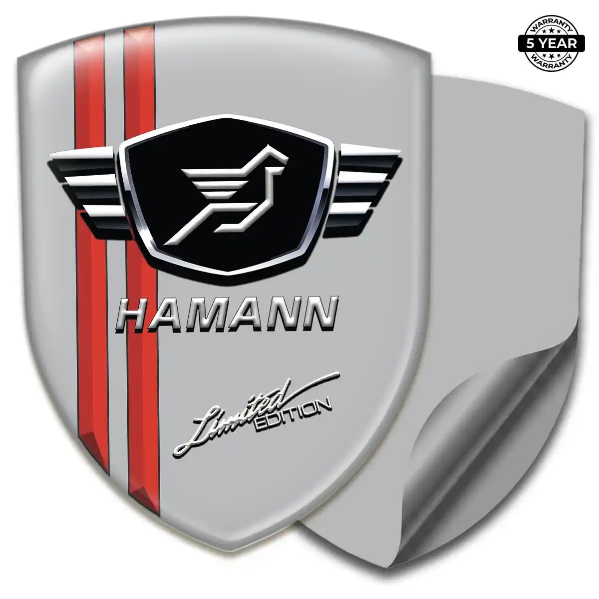 Hamman Domed Car Sticker Prestige Line